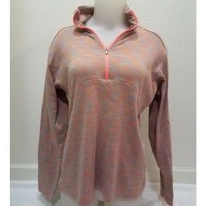 Columbia* Half Zip Sweatshirt Colorful Print